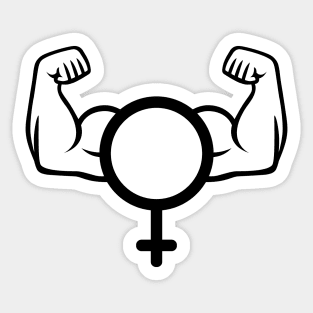 Female Power Sticker